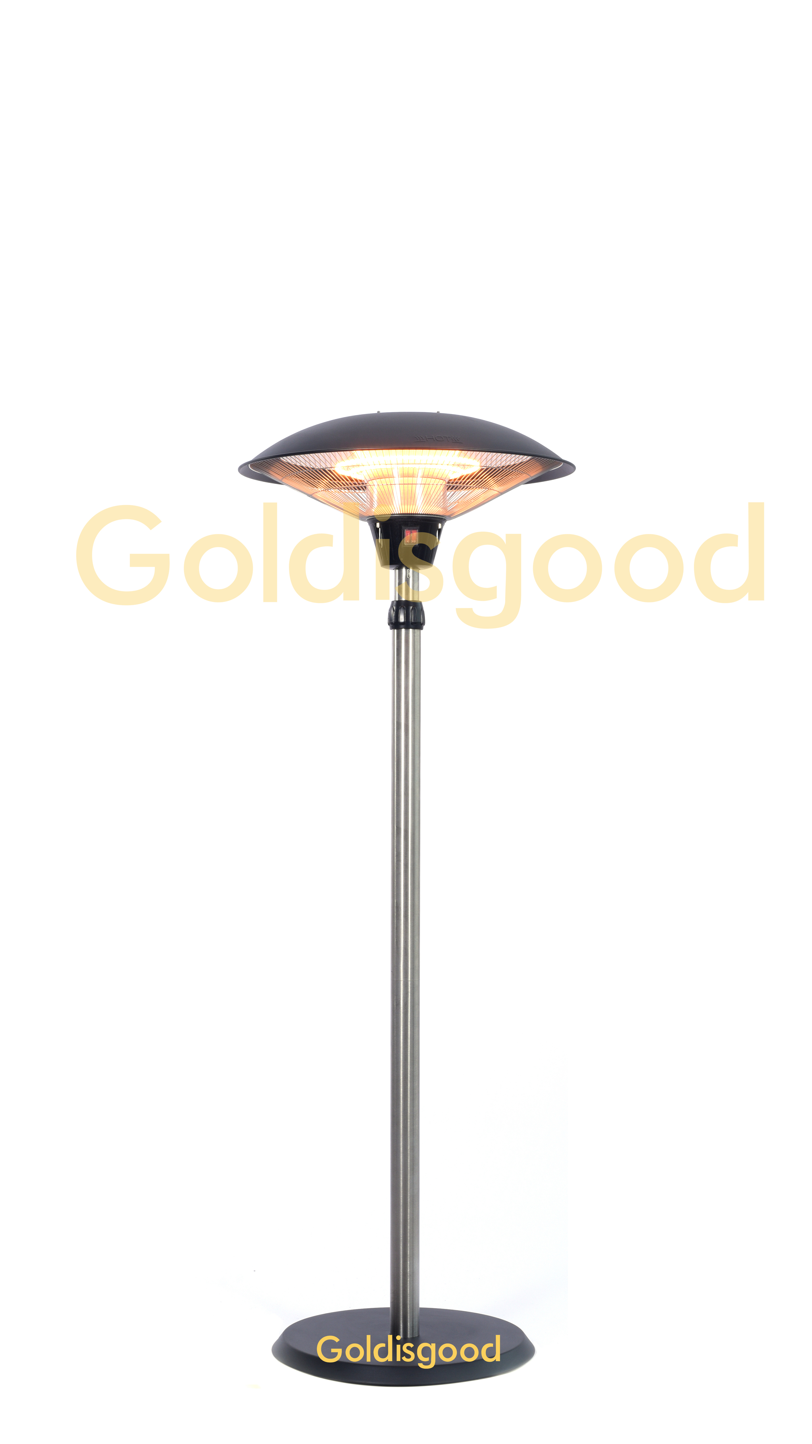 High ceiling factory radiator